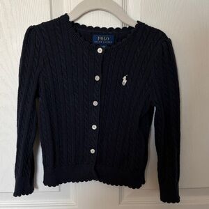 Polo by Ralph Lauren Navy Kids Cardigan for 3T